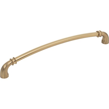 224 Mm Center-to-Center Satin Bronze Marie Cabinet Pull